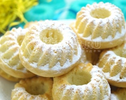 Кексы в силиконовых формочках