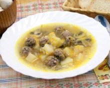 Супы с крупами