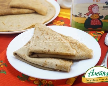 Блины из ржаной муки