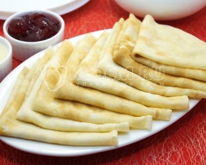 Бабушкины блины на молоке