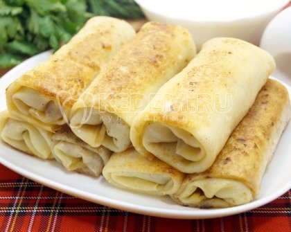 Блины с фаршем