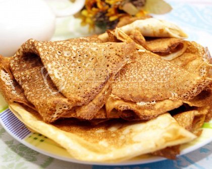 Блины с дырочками