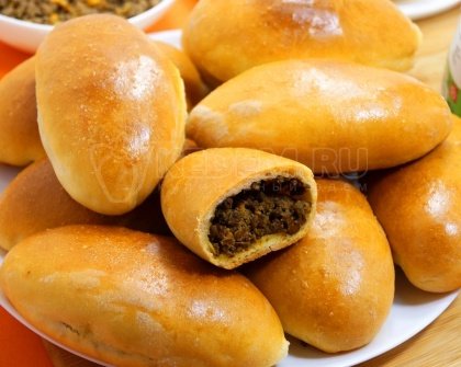 Пирожки с печенью